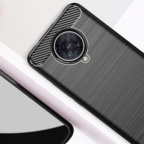 Stöttåligt Armor Carbon TPU-skal Xiaomi Poco F2 Pro - fler färger grå