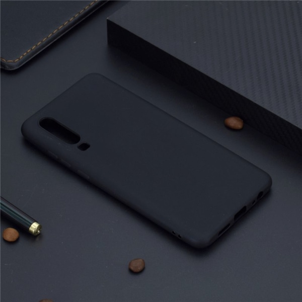 Huawei P30 Ultra-ohut silikonikotelo - enemmän värejä Black