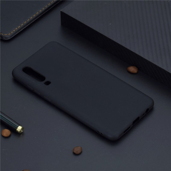 Huawei P30 Ultratunn Silikonskal Black