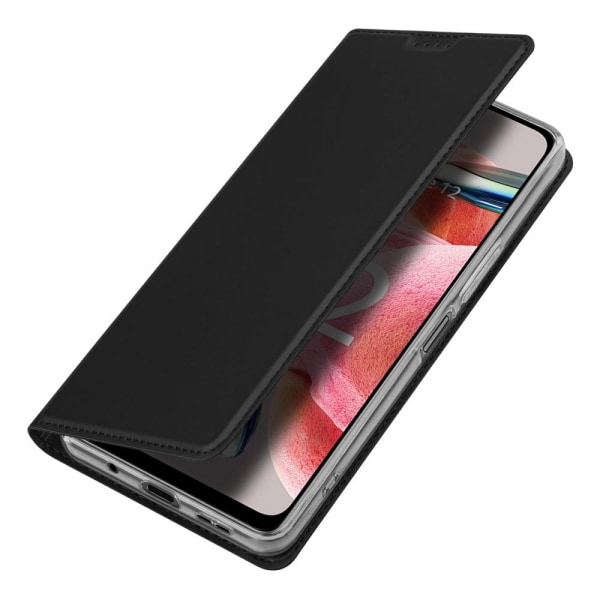 DUX DUCIS Xiaomi Redmi Note 12 4G Skin Pro Series Flip Cover - Sort Black