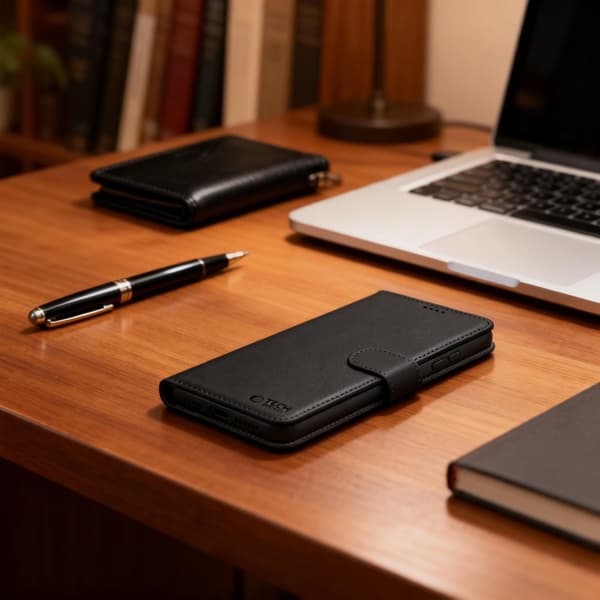 Tech-Protect Wallet Pungcover til Samsung Galaxy A37 5G - Sort Black
