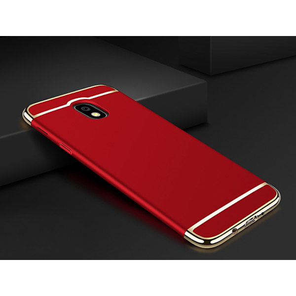 Design skal 3 i 1 guldkant till Samsung Galaxy J5 2017 Black