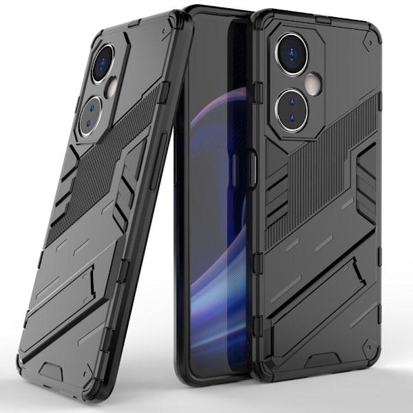 SKALO OnePlus Nord CE 3 Lite 5G Hybrid BIBERCAS Suojakuori - Musta Black