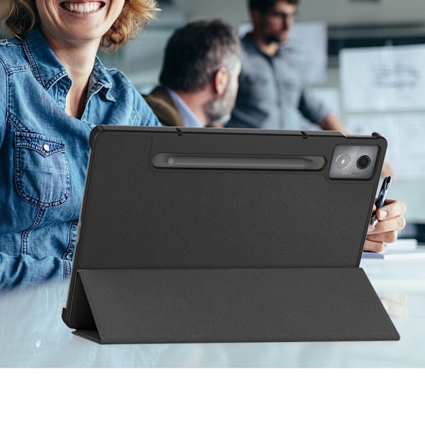 SKALO Lenovo Idea Tab Pro Trifold Fodral - Svart Svart