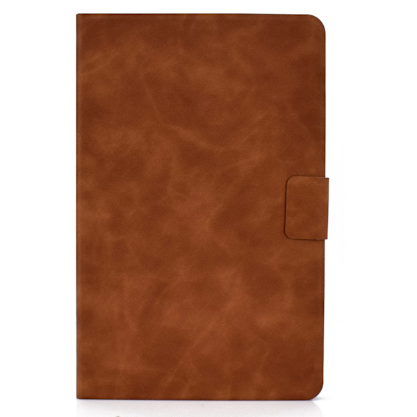SKALO iPad 10.9 (2022) PU-Läder Fodral - Brun Brun