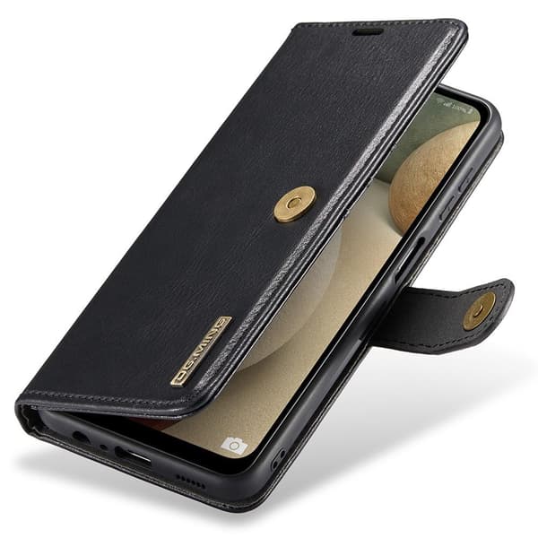 DG MING Samsung A04s 4G 2-i-1 Magnet Pungetui - Sort Black