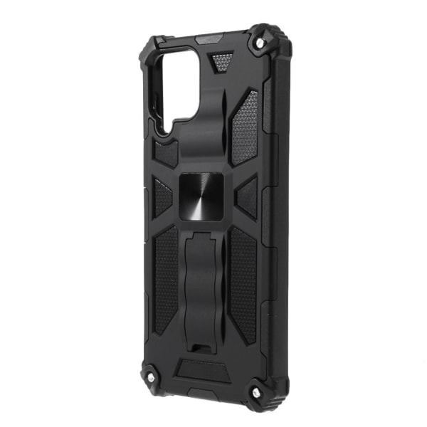 SKALO Samsung A22 4G Armor Phantom Hybrid Cover - musta Black