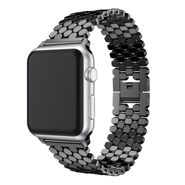 SKALO Fish Scale Metallarmband Apple Watch Series 1-3 38mm - Fler färger Svart