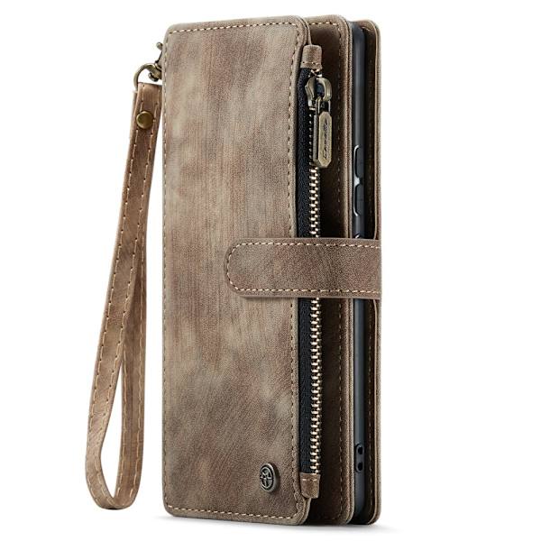 CaseMe Samsung A54 5G CaseMe Big Wallet Plånboksfodral - Brun Brun