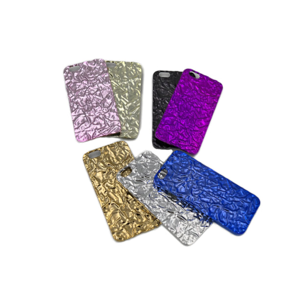 Textur 3D Skal till iPhone 6/6S Black