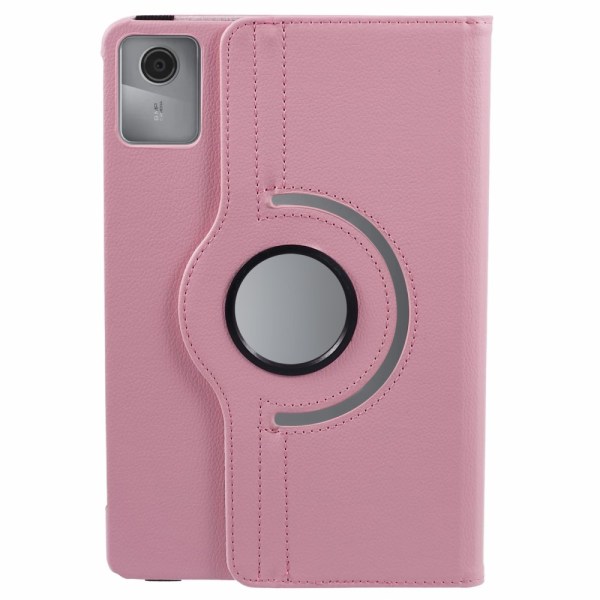 SKALO Lenovo Tab M11 360 Litchi Fodral - Rosa Rosa