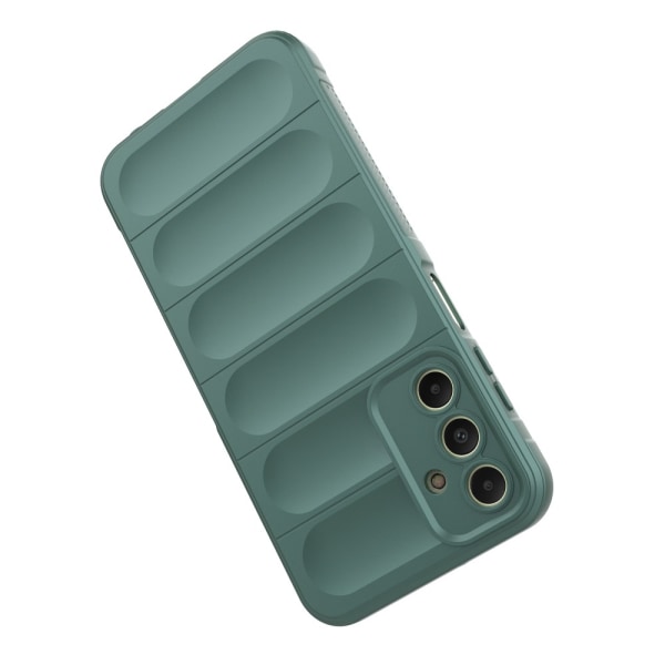 SKALO Samsung A15 4G Rugged Bumpers TPU-suojakuori - Vihreä Green