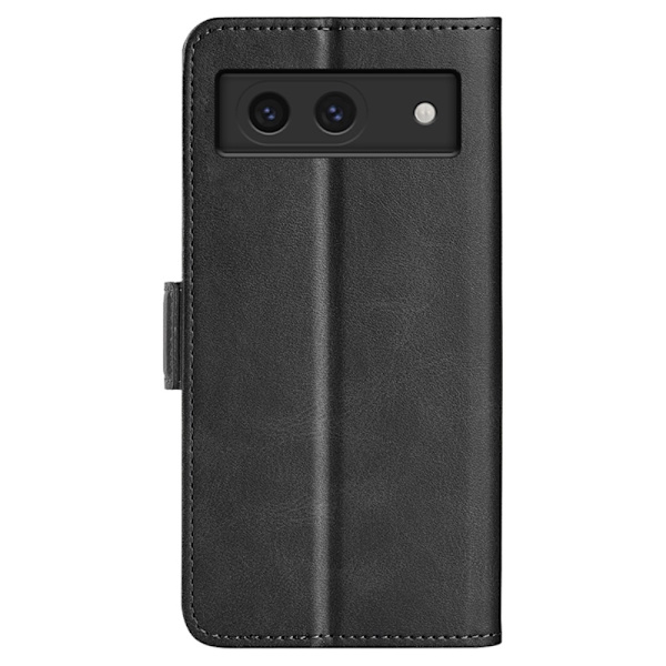 SKALO Google Pixel 8a Premium Wallet Lompakkokotelo - Musta Black