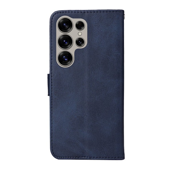 SKALO Samsung S25 Ultra PU-nahka Lompakkokotelo - Valitse väri Blue