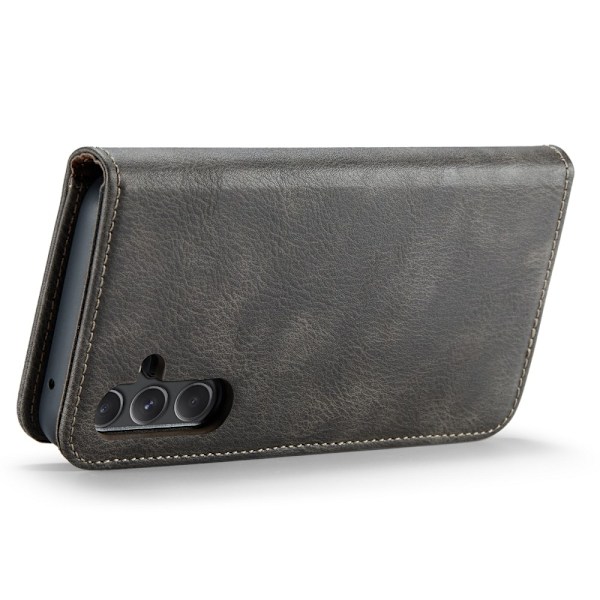DG MING Samsung A56 5G 2-in-1 Magneetti Lompakkokotelo - Harmaa Grey