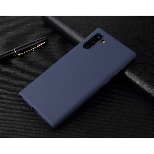 Samsung Note 10 Ultratunn Silikonskal Blue