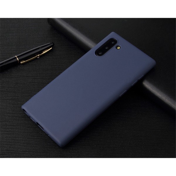 Samsung Note 10 Ultratyndt silikonetui - flere farver Blue