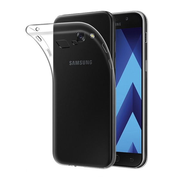 Gennemsigtigt silikone TPU etui til Samsung Galaxy A5 2017 Transparent