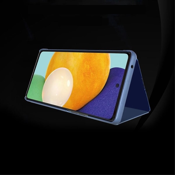 SKALO Samsung A33 5G Clear View Mirror Etui - Blå Blue