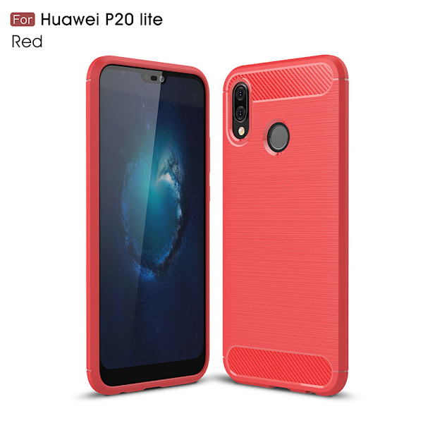 Stöttåligt Armor Carbon TPU-skal Huawei P20 Lite - fler färger Blå