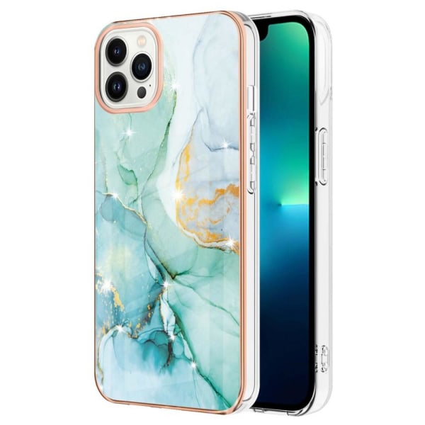 SKALO iPhone 15 Pro Max Marmor TPU-skal - Motiv 5 multifärg