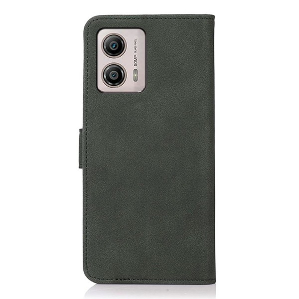 SKALO Motorola Moto G53 5G KHAZNEH Plånboksfodral i PU-Läder - G Grön