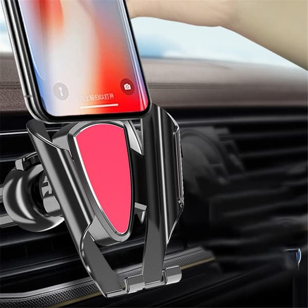 SKALO Gravity Mobilholder til Bilens Luftventil - Grå Grey
