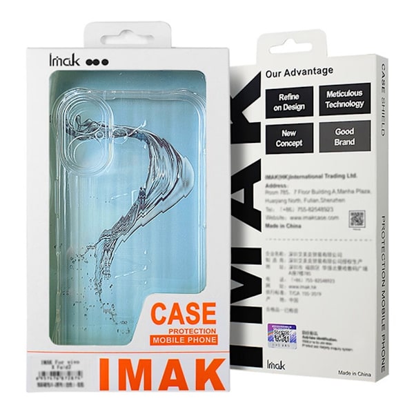 IMAK OnePlus Nord 4 Airbag Corners Corrugated Suojakuori Transparent