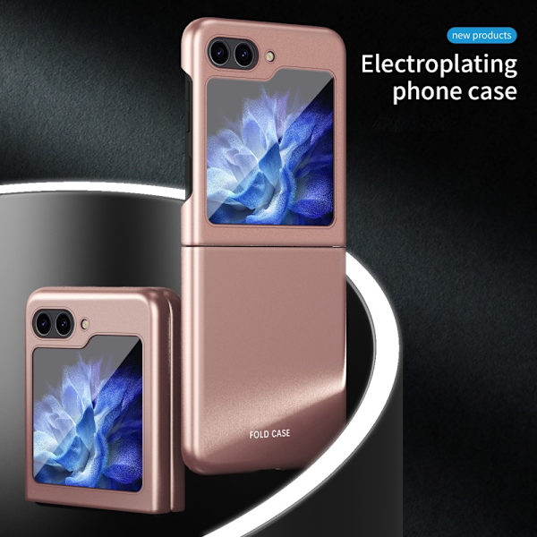 SKALO Samsung Z Flip6 Ultratunn Skin-touch Fold Skal - Svart Svart