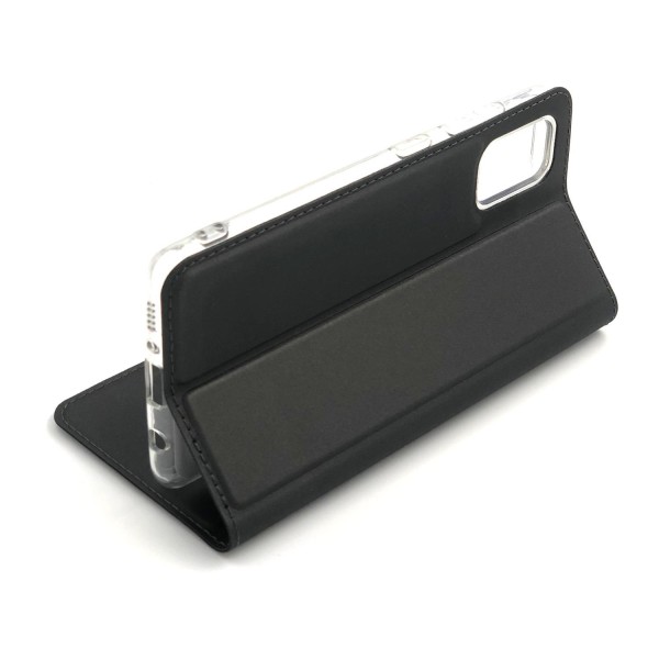 Plånboksfodral Ultratunn design Samsung A41 - fler färger Mörkgrå