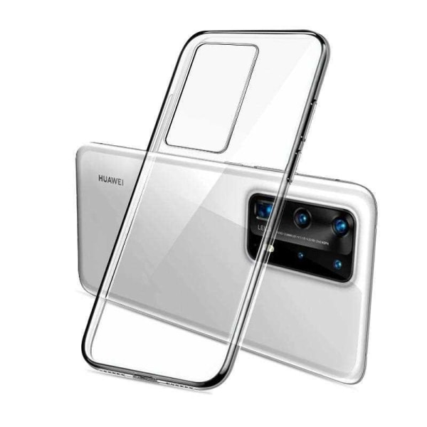 Gennemsigtigt silikone TPU-cover til Huawei P40 Pro Transparent