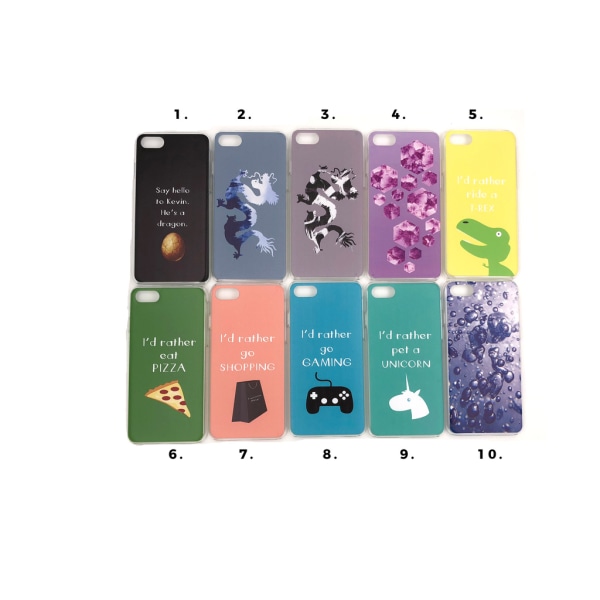Cover med motiv iPhone 7/8 MultiColor #10