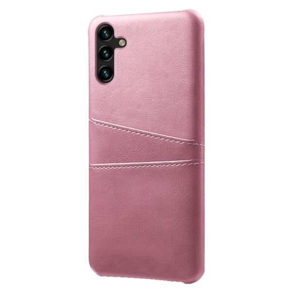 SKALO Samsung A34 5G PU-læder Kortholder Cover - Rosa guld Pink gold