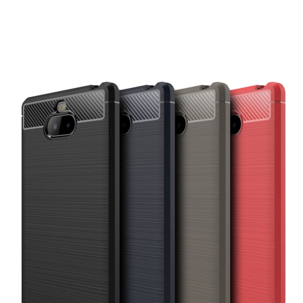 Stöttåligt Armor Carbon TPU-skal Sony Xperia 10 Plus - fler färger grå
