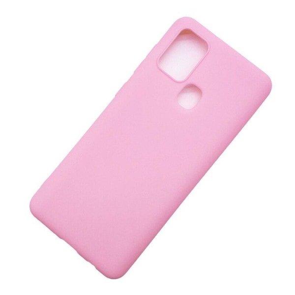 SKALO Samsung A21s Ultraohut TPU-kuori - Valitse väri Pink