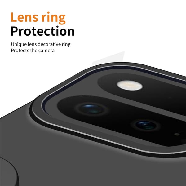 SKALO Multifunktionelt Cover + Hærdet Glas til Google Pixel 11 Pro Fold - Sort Black