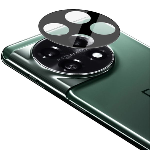 SKALO OnePlus 11 5G 3D Linsskydd/Kameraskydd Härdat Glas Svart
