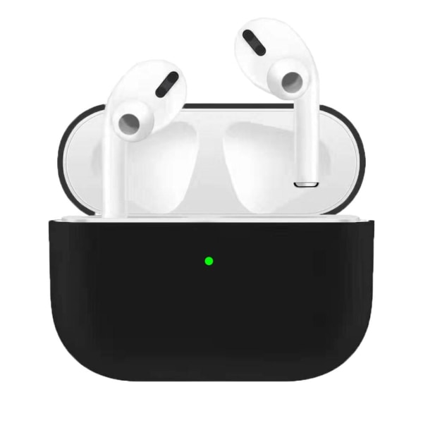 SKALO AirPods Pro Ultratunn Silikon Fodral - Svart Svart