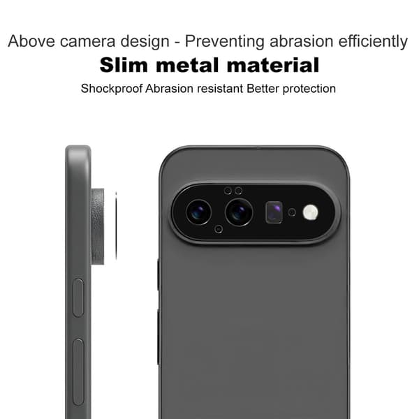 IMAK Kamerabeskyttelse i metal til Google Pixel 11 - Sort Black