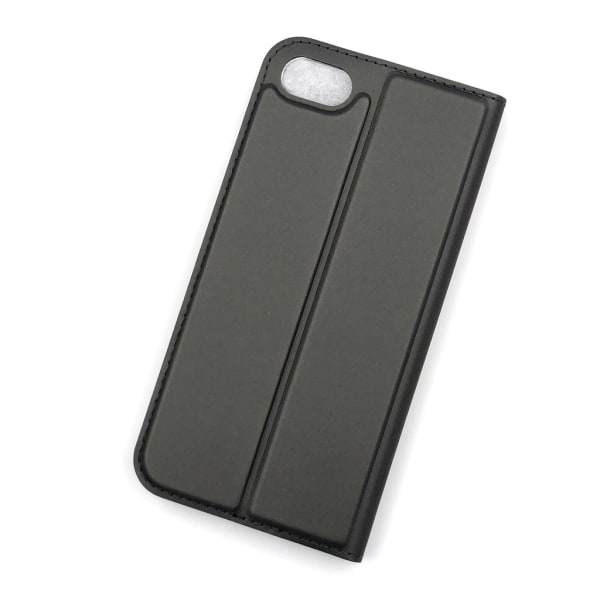SKALO iPhone 7/8 Pungetui Ultra-tyndt design - Vælg farve Dark grey