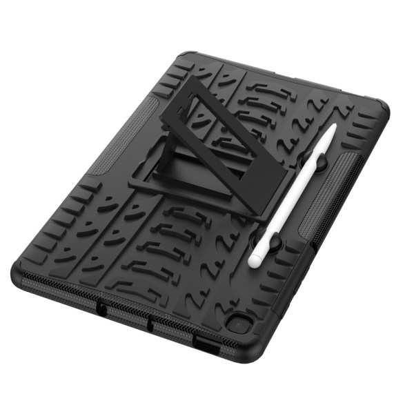 SKALO Samsung Tab S6 Lite Armor Däck Hybrid Skal - Svart Svart