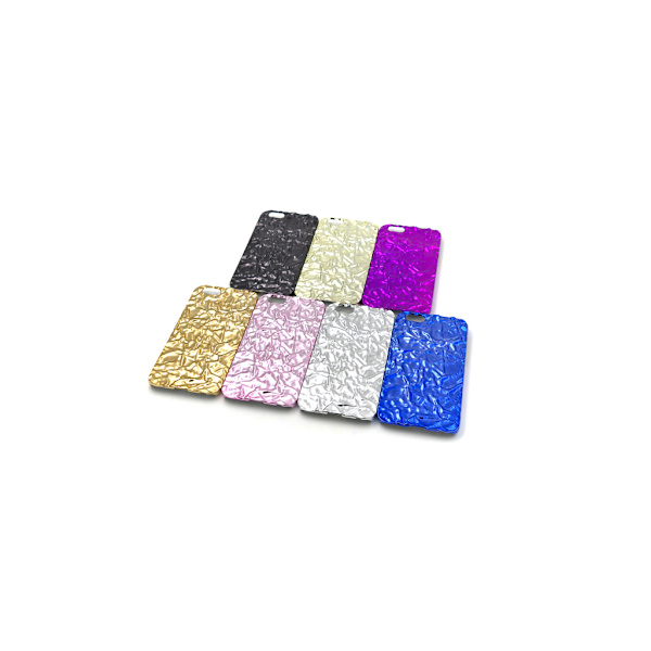Textur 3D Skal till iPhone 6/6S Black
