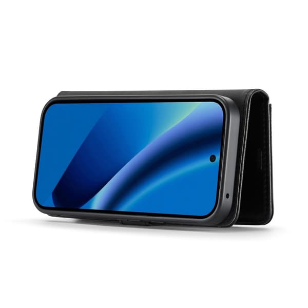 DG MING 2-i-1 Magnet Flip Cover til Google Pixel 10a - Sort Black
