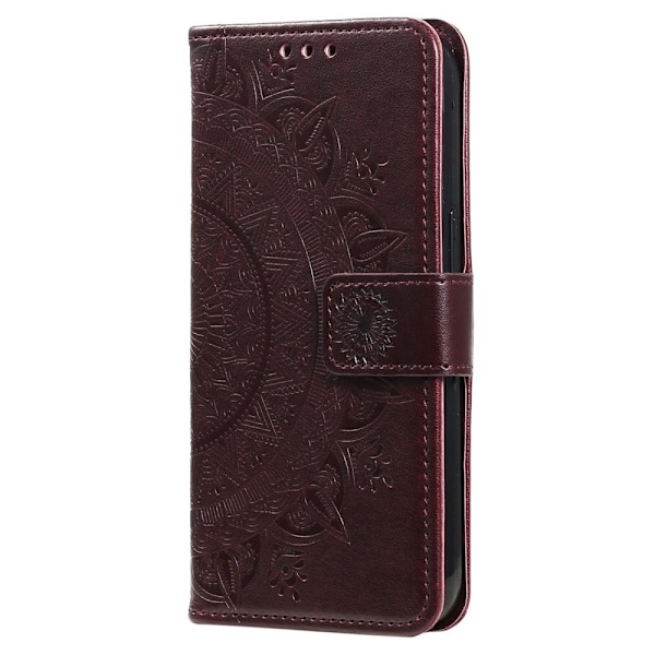 SKALO Xiaomi 13 5G Mandala Plånboksfodral - Brun Brun