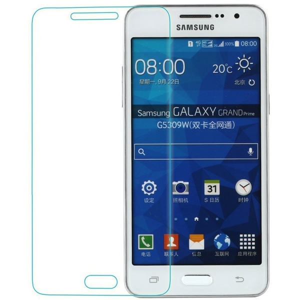 2-PACK härdat glas Samsung Galaxy Grand Prime Transparent