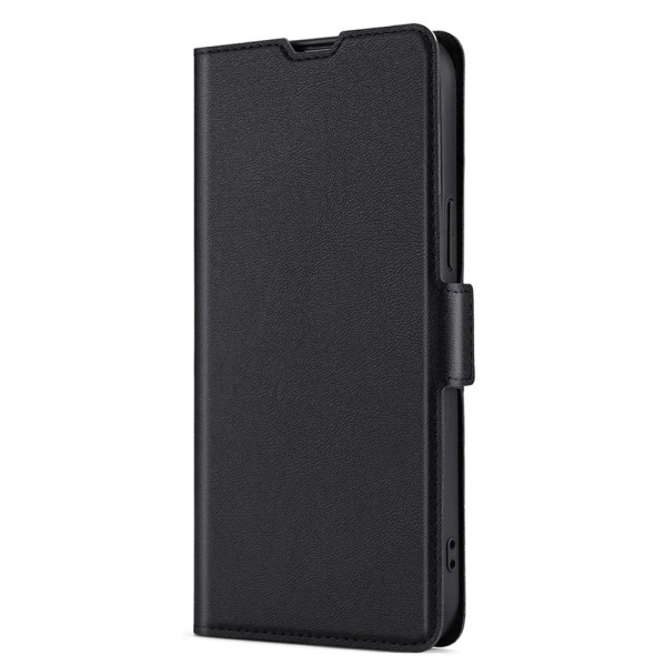 SKALO Samsung A13 4G Ultratynd Premium Wallet Case - Sort Black