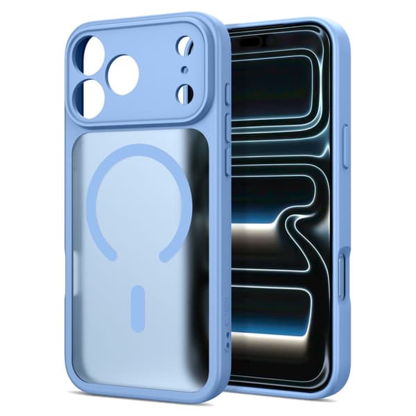 Tech-Protect BasicMag MagSafe Suojakuori sopii iPhone 18 Pro Max - Vaaleansininen Light blue