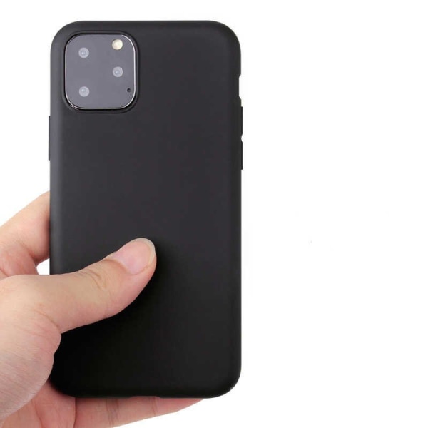 SKALO iPhone 11 Pro Max Ultraohut TPU-kuori - Valitse väri Black