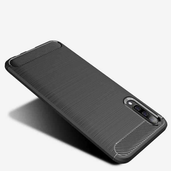 Stöttåligt Armor Carbon TPU-skal Samsung A70 Blue