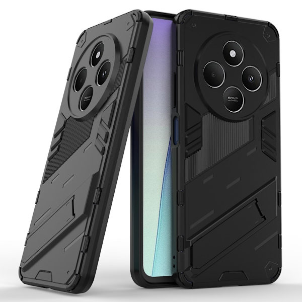 SKALO Xiaomi Redmi 14C Hybrid Cover - Sort Black